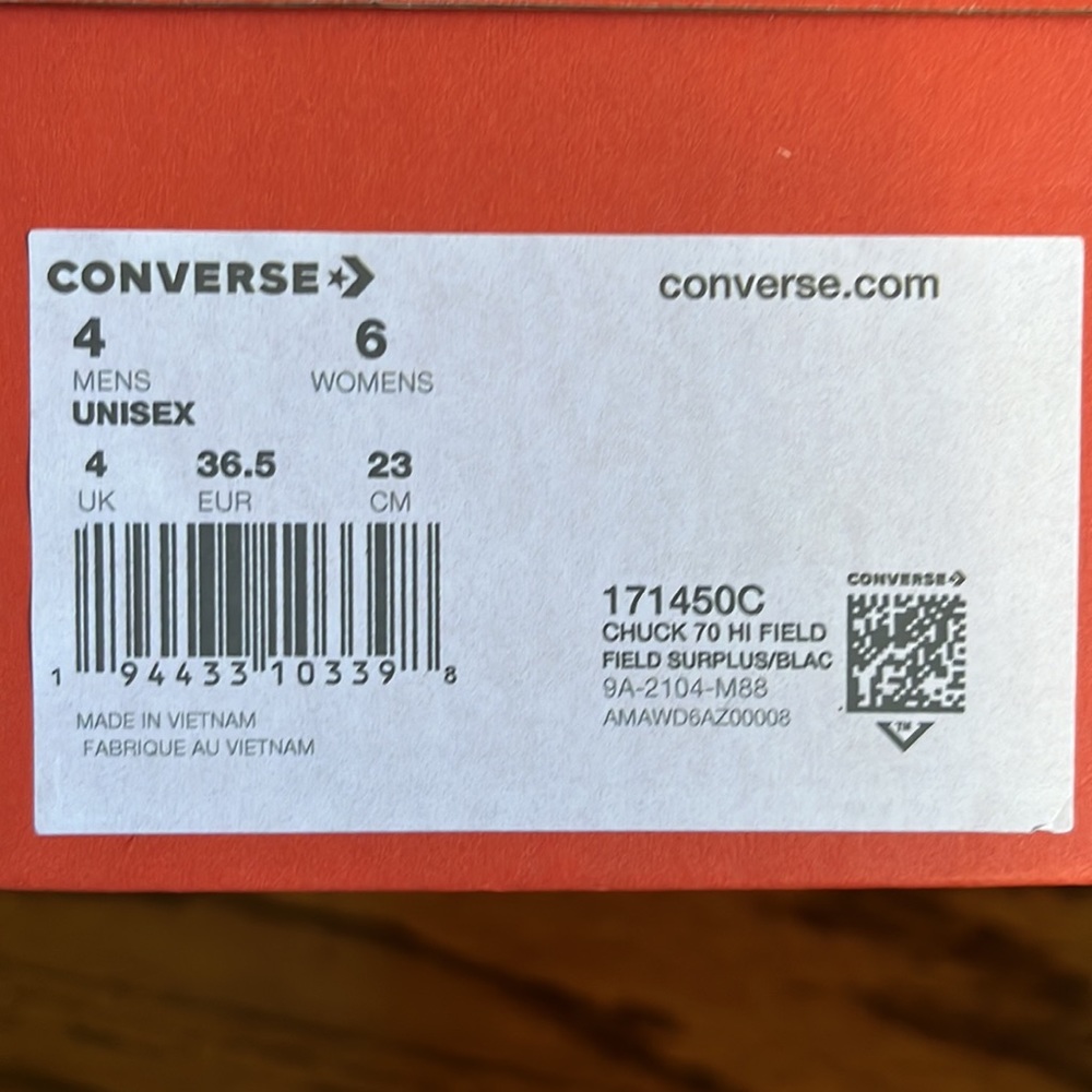 NIB Hybrid camo chuck 70 - Picture 5 of 5